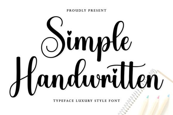 Download Simple Handwritten - Simple Collection