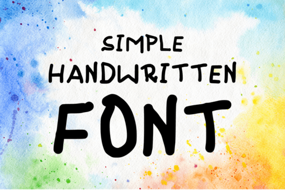 Download Simple Handwritten - Simple Collection